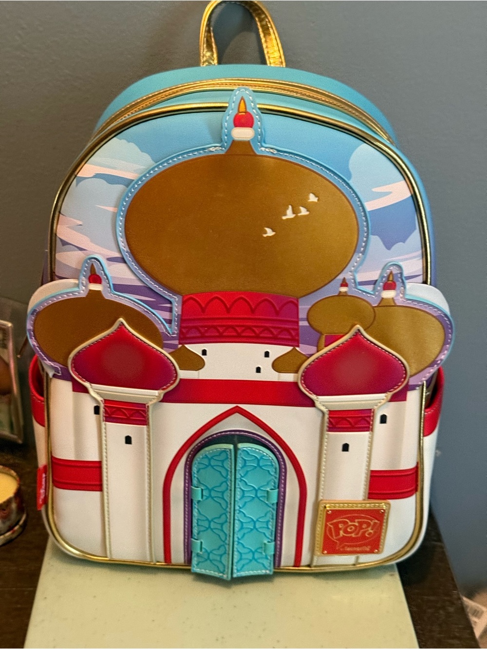Loungefly Aladdin 30th Anniversary Palace Mini Backpack